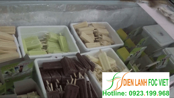 kho lạnh bảo quản kem