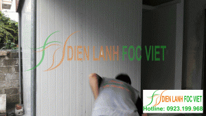 Lắp kho lạnh bảo quản đá viên Lắp kho lạnh bảo quản đá viên