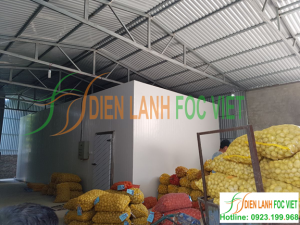 Lắp kho lạnh bảo quản khoai giống tại Bắc Giang Lắp kho lạnh bảo quản khoai giống tại Bắc Giang